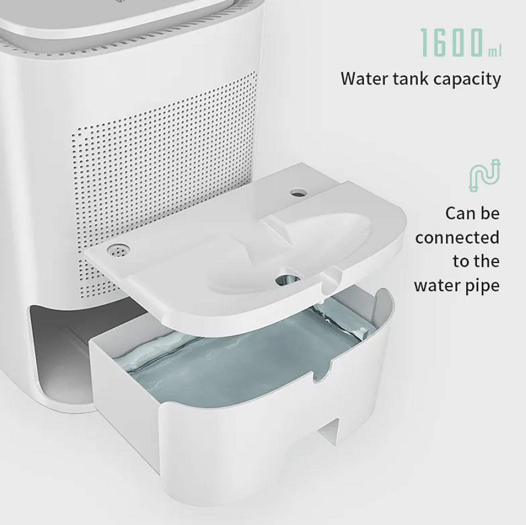 Осушитель воздуха WINTEK DH-16 CJ-2020-5 HEPA H13 3в1 800 мл/день с ионизатором (279fc5ef) - фото 8