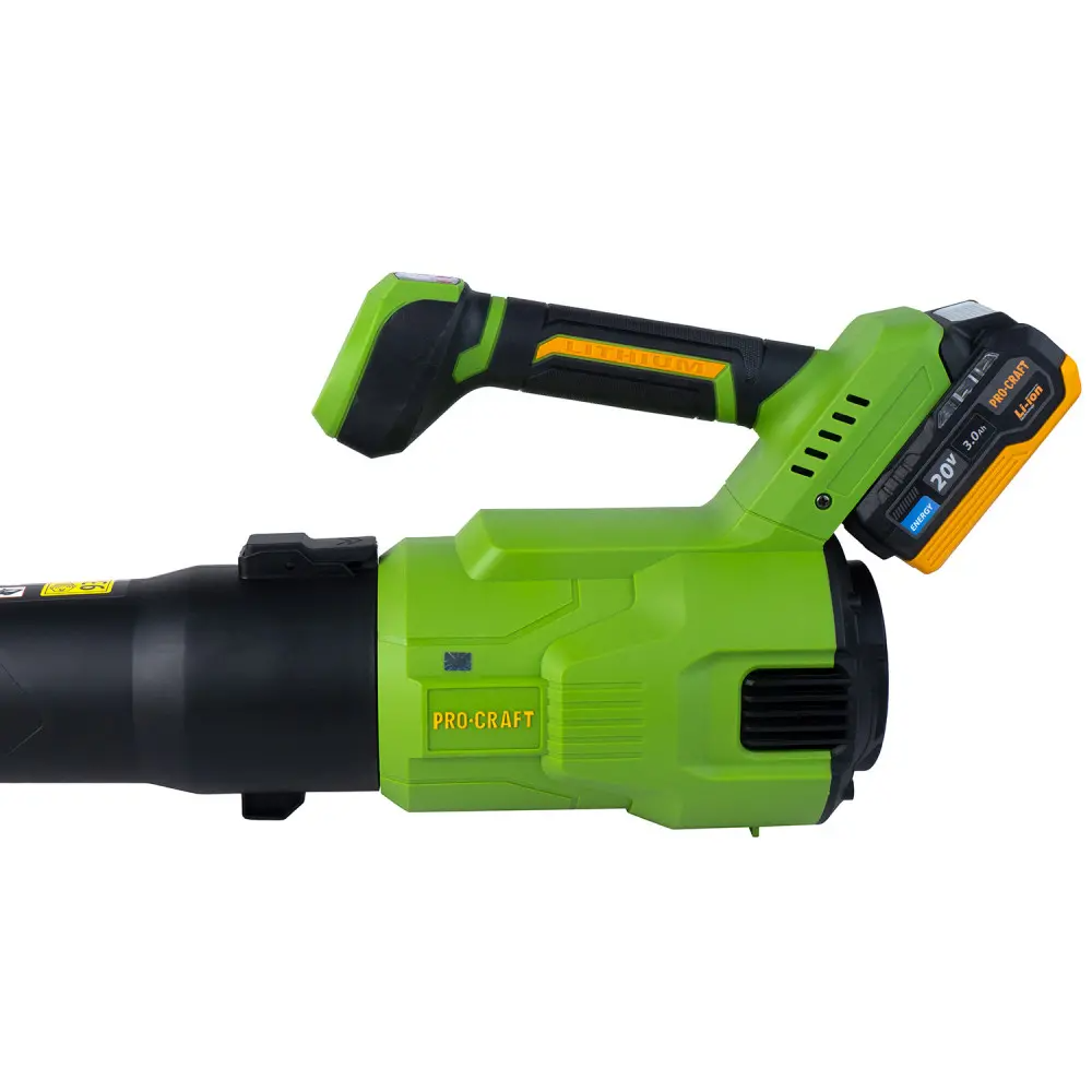 Повітродувка акумуляторна безщіткова ProCraft PB26 без акумулятора та без зарядного пристрою з 2 насадками - фото 15