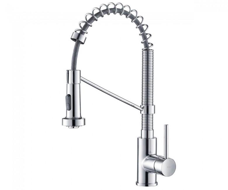 Смеситель кухонный KRAUS KPF-1610SSCH Хром (95179)