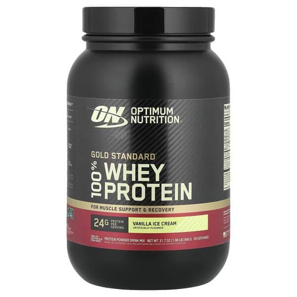 Сывороточный протеин ON Gold Standard 100% Whey Protein 900 г Vanilla Ice Cream (OPN-02865)