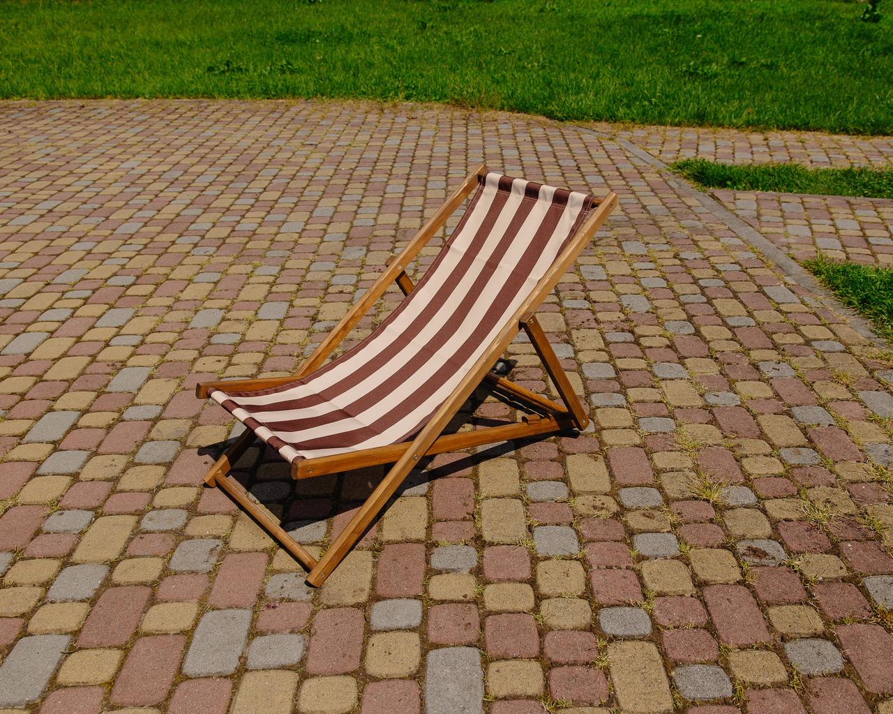 Шезлонг для дачи тканевый XRmaster Коричневый/Кофейный (КШ-004/1) Шезлонг для дачи тканевый XRmaster Коричневый/Кофейный (КШ-004/1)