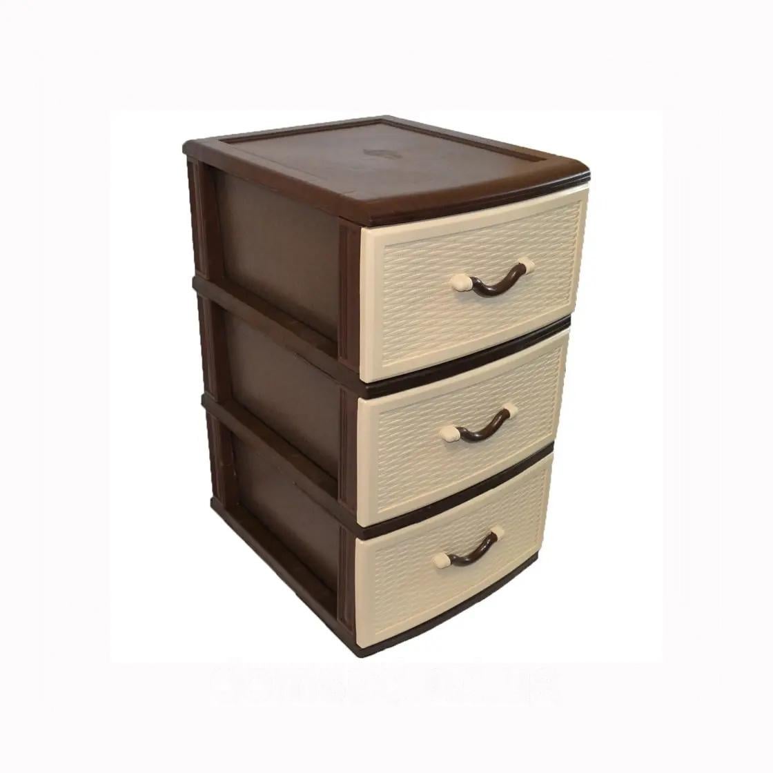 Комод пластиковый Style 3 ящика 48х38х67 см