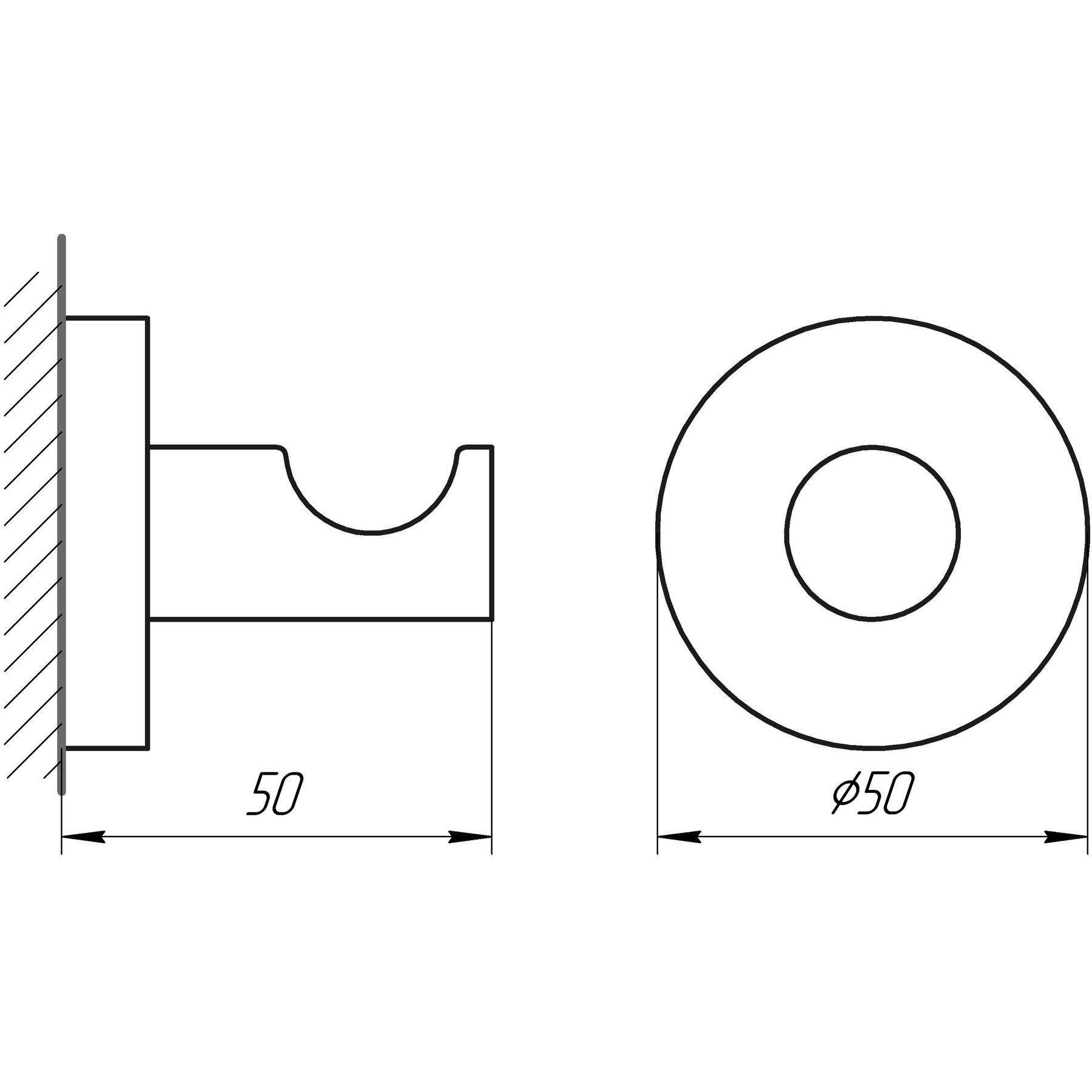 Гачок для ванної кімнати Perfect Sanitary Appliances SP 8115 - фото 2