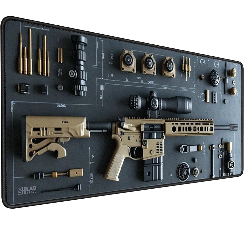 Игровая поверхность SHLab AR15 Style Riffle SHM-922 70x30 см (37840)
