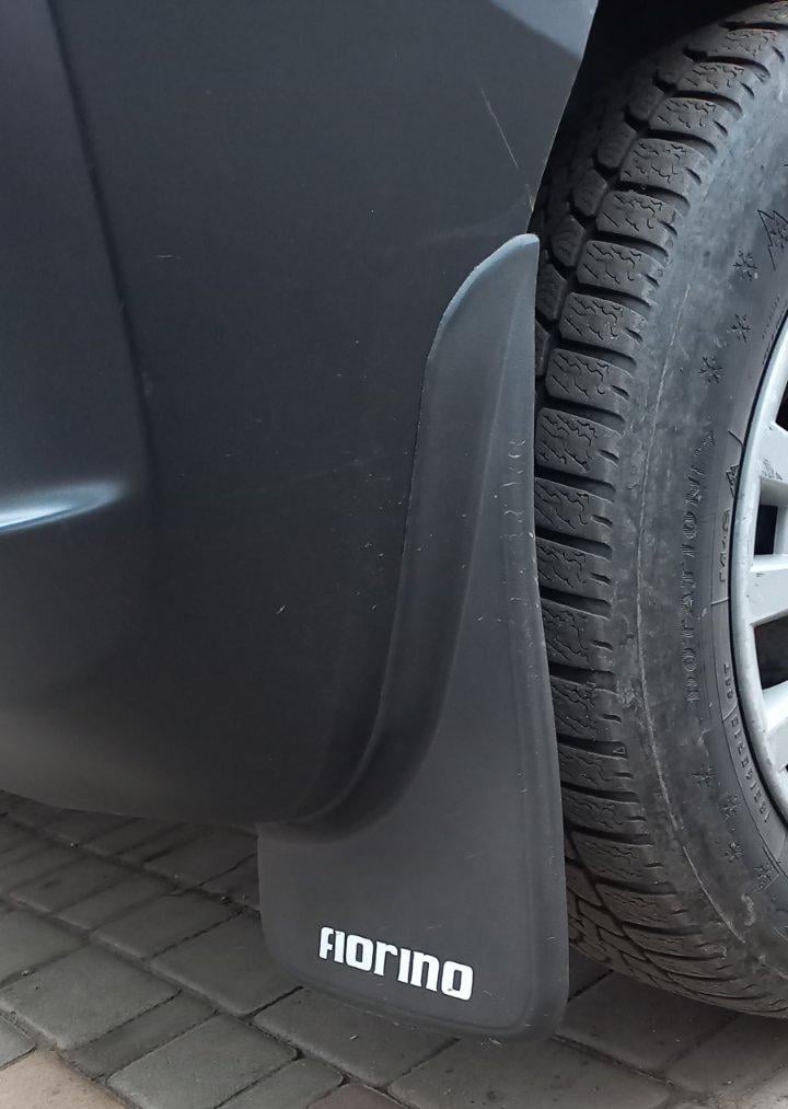 Брызговики Premium Задние Pryn Auto для Fiat Fiorino/Qubo резина Черный