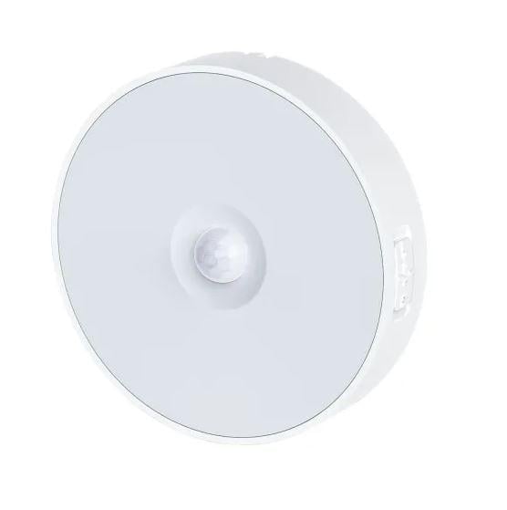 Ночник светодиодный Luxel с датчиком движения 0,5w IP20 5000K 2 режима работы/аккумулятор Белый (NL-02С) Ночник светодиодный Luxel с датчиком движения 0,5w IP20 5000K 2 режима работы/аккумулятор Белый (NL-02С)
