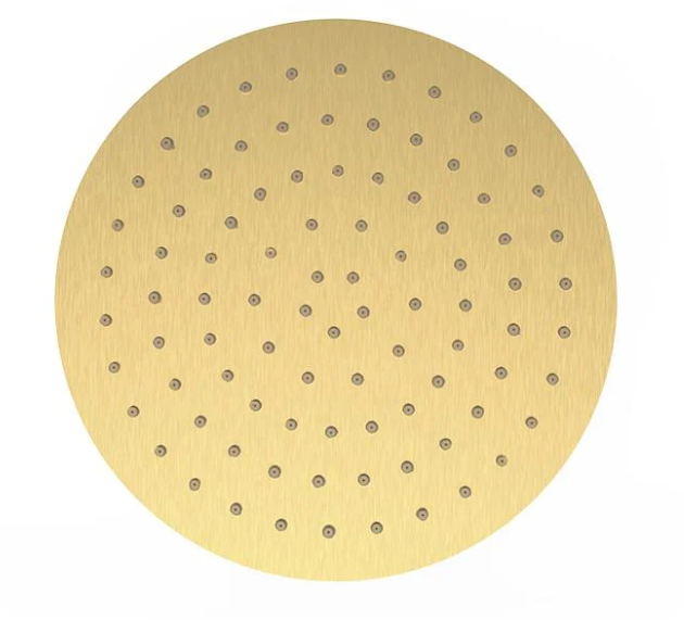 Лейка для верхнего душа GRB Hydro d250 мм Brashed Gold (00080057)
