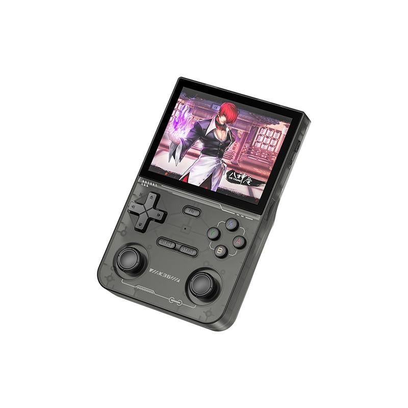 Портативная игровая консоль Kinhank K36 Handheld 64GB + 16000 видеоигр Черный (753-K36B) - фото 2