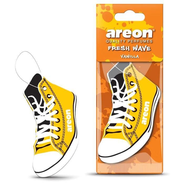 Ароматизатор на зеркало Areon Fresh Wave плоский бумажный Vanilla (FWP03)