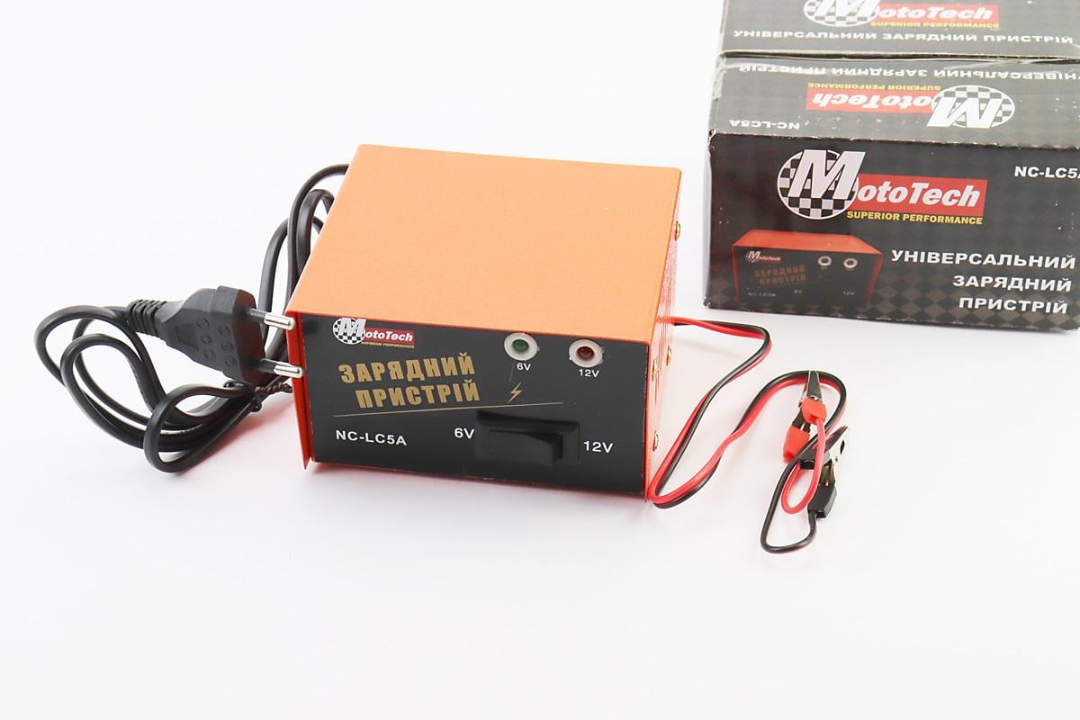 Зарядний пристрій для АКБ 6V /12V стаціонарний (337717)