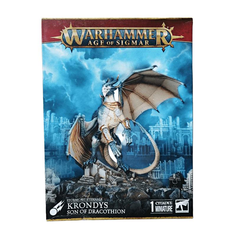 Збірна модель Warhammer AGE OF SIGMAR STORMCAST ETERNALS KRONDY'S SON OF DRACOTHION (300020)