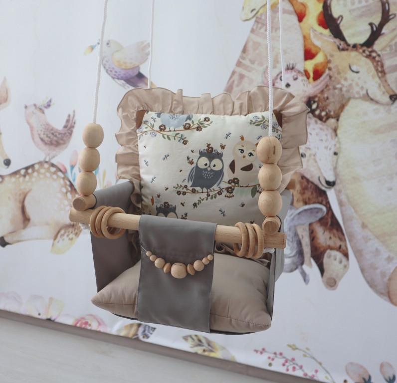 Вігвам дитячий Совуня з матарсом і подушками з кошиком для білизни - фото 9 Вігвам дитячий Совуня з матарсом і подушками з кошиком для білизни - фото 9