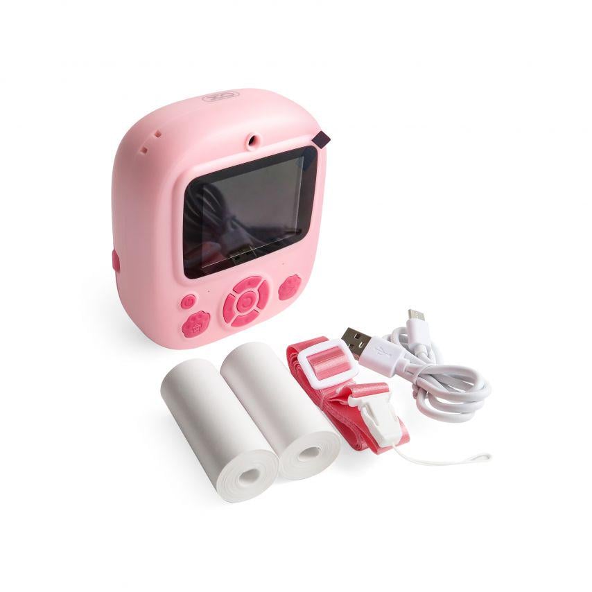 Камера детская Xo XJ04 с функцией печати Pink