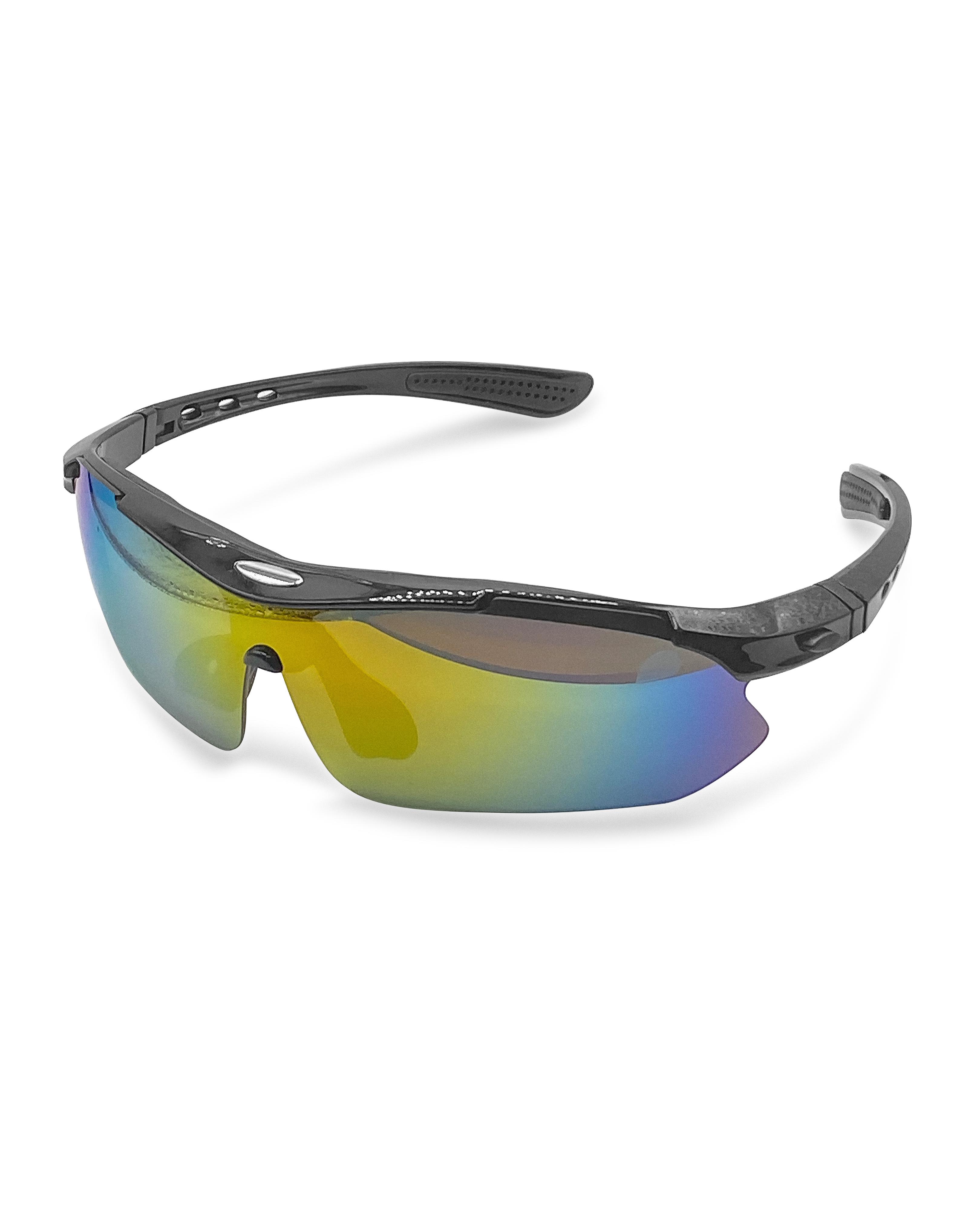 Окуляри тактичні поляризовані Oakley з 5 змінними лінзами Чорний (OKU-8)