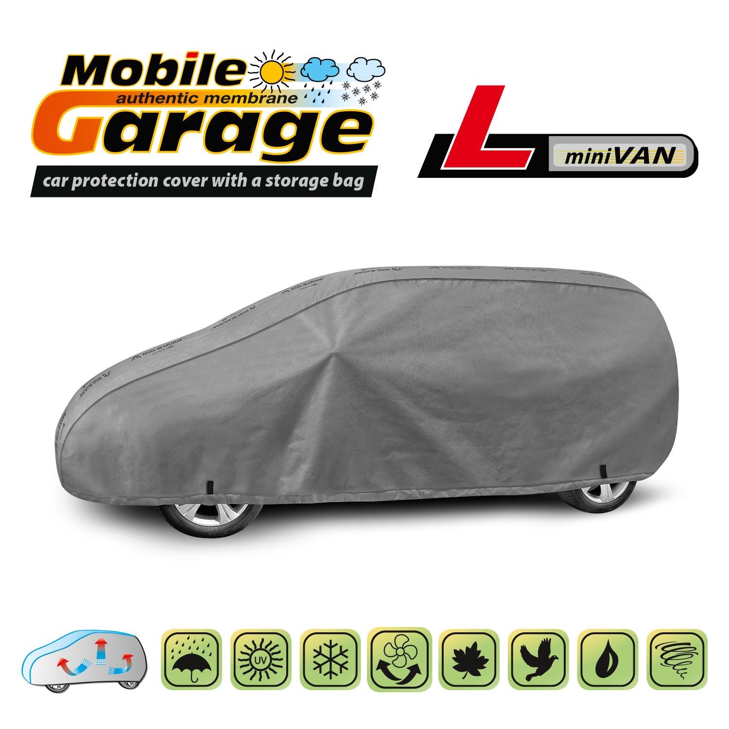 Чохол-тент Kegel-Blazusiak Mobile Garage L Minivan для автомобіля FORD C-Max (5-4132-248-3020) - фото 5