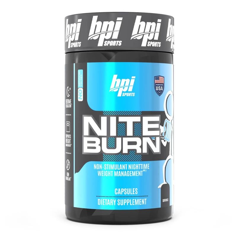 Жироспалювач BPI Sports Nite Burn 60 капс. (23074-01)