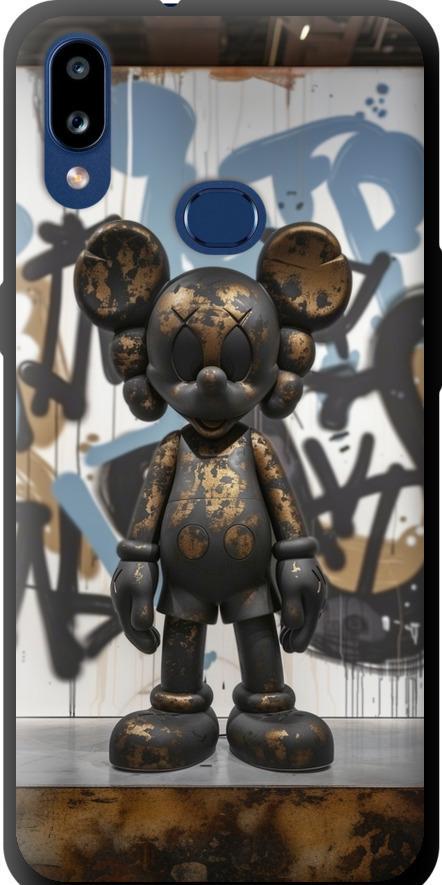 Чехол на Samsung Galaxy A10s A107F Bronze kaws v2 (6098b-1776-42517)