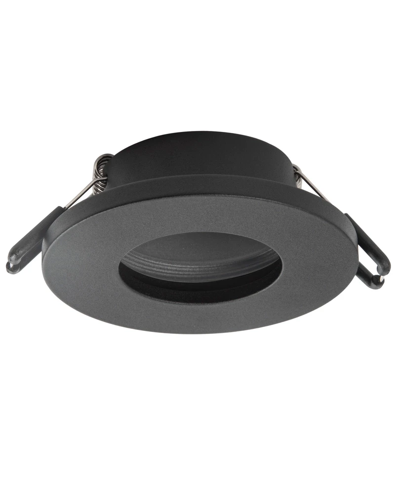 Точечный светильник Goldlux 322159 Neptun GU10 1x8W IP44/20 BK (051585)