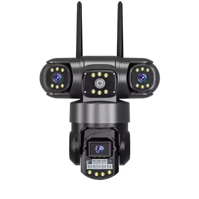 Камера уличная IP с линзами с ночным видением и 3 режимами изображения 16 MP 6K EVKVO SC28 V380 Pro