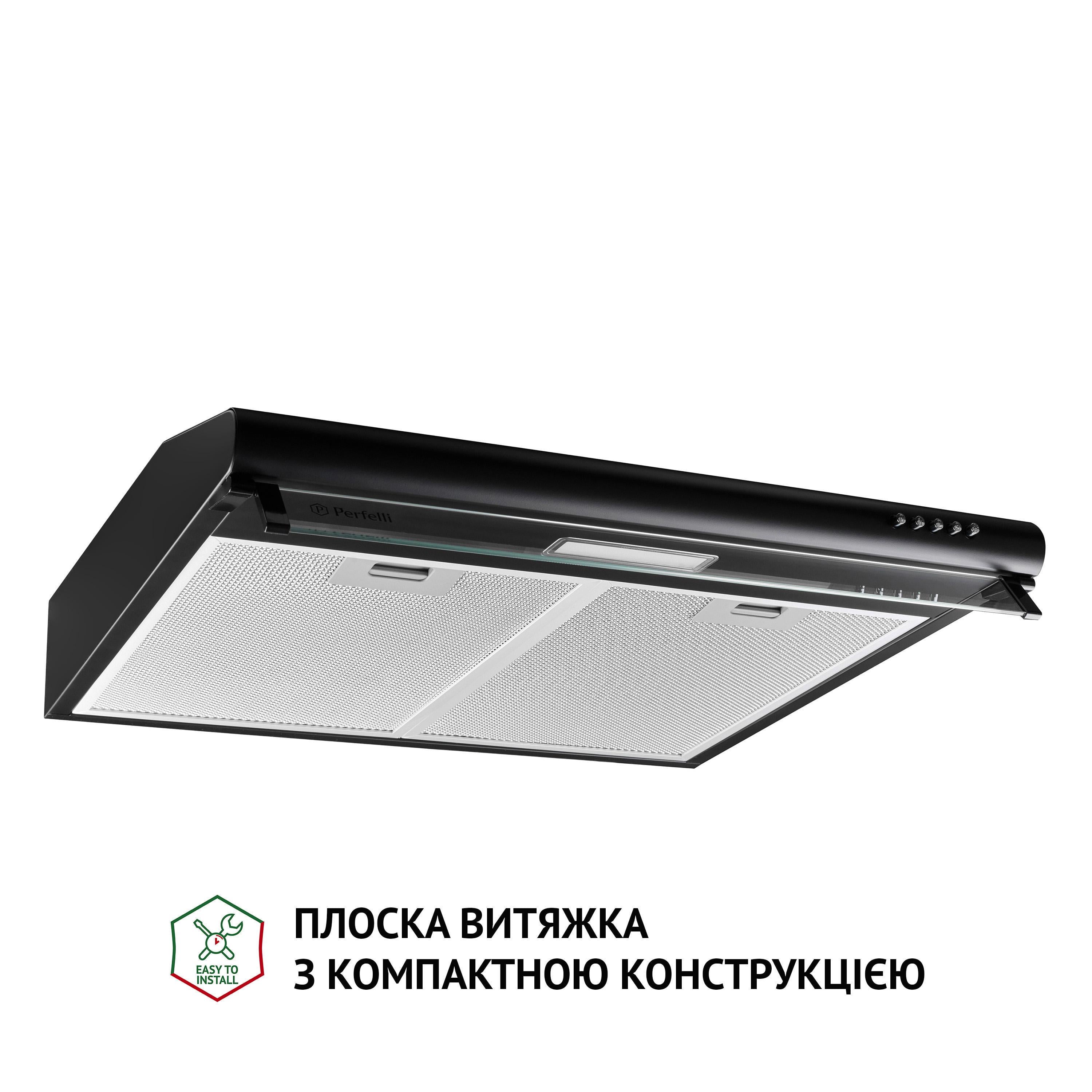 Витяжка PERFELLI PL 6144 BL LED - фото 2