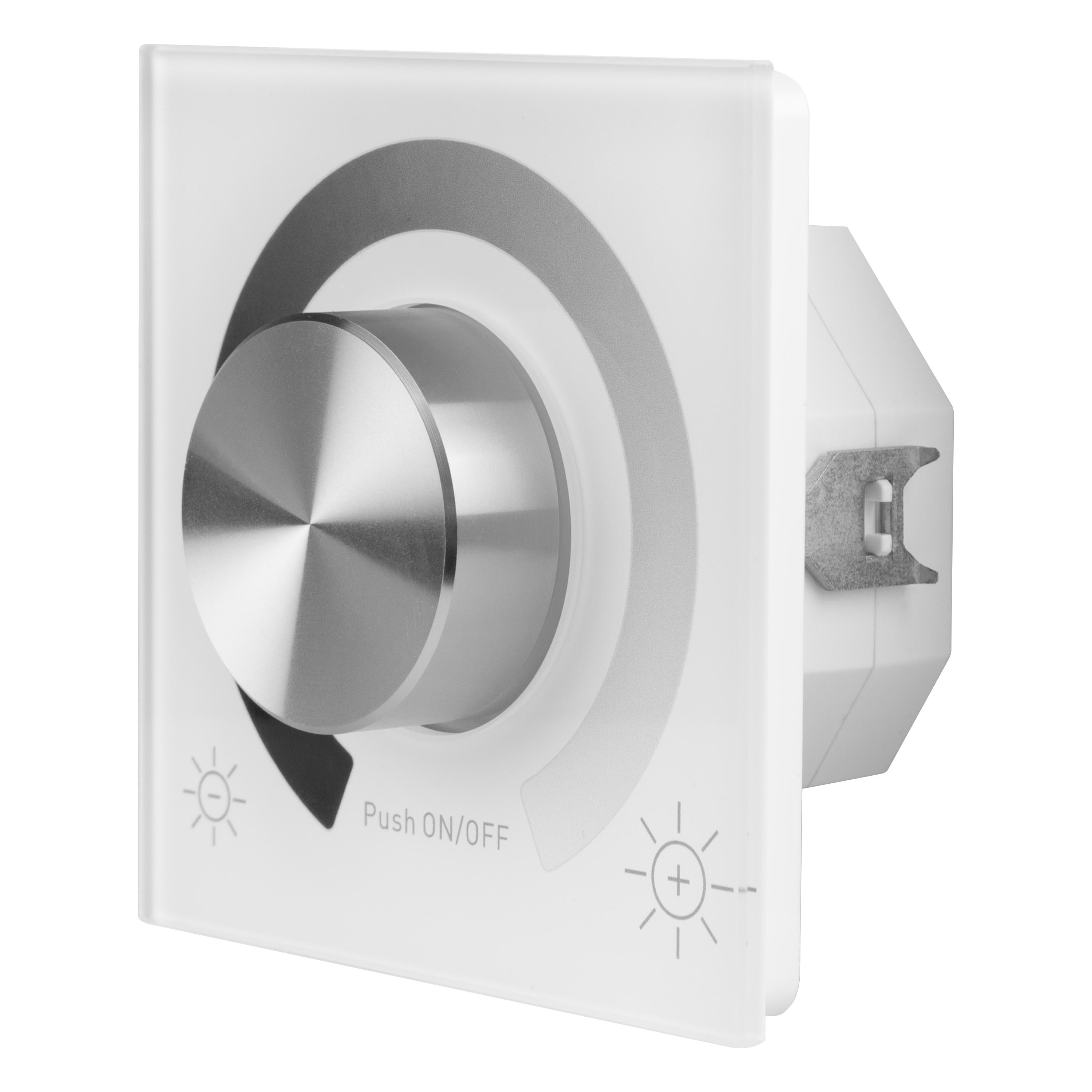 Светорегулятор поворотный Ledvance MCU SELECT DALI-2 2,7W 230V 80x80x53 мм Белый (4058075837485)