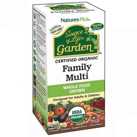 Витаминно-минеральный комплекс Nature's Plus Source of Life Garden Family Multi 60 Veg Chewables Mixed Berry