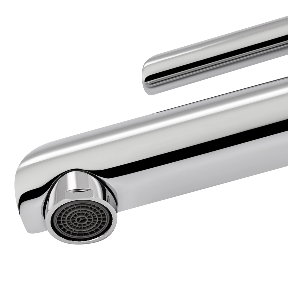 Смеситель для умывальника латунный Qtap ​​Grand с гигиеническим душем Хром глянец (QTGRA272CRM45670) - фото 4