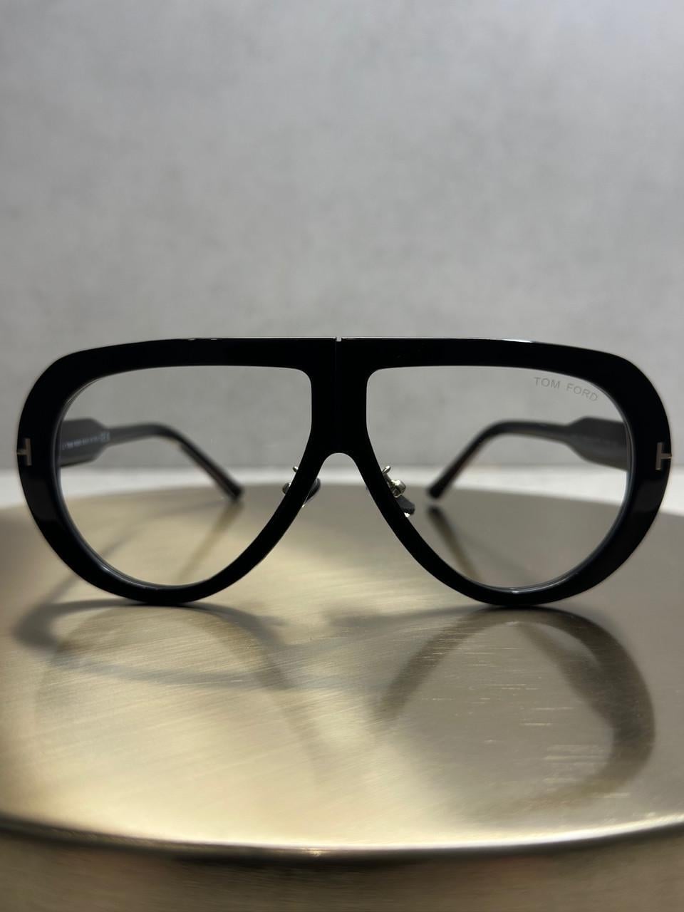 Солнцезащитные очки Tom Ford Troy FT0836 01A Black Gold/Grey