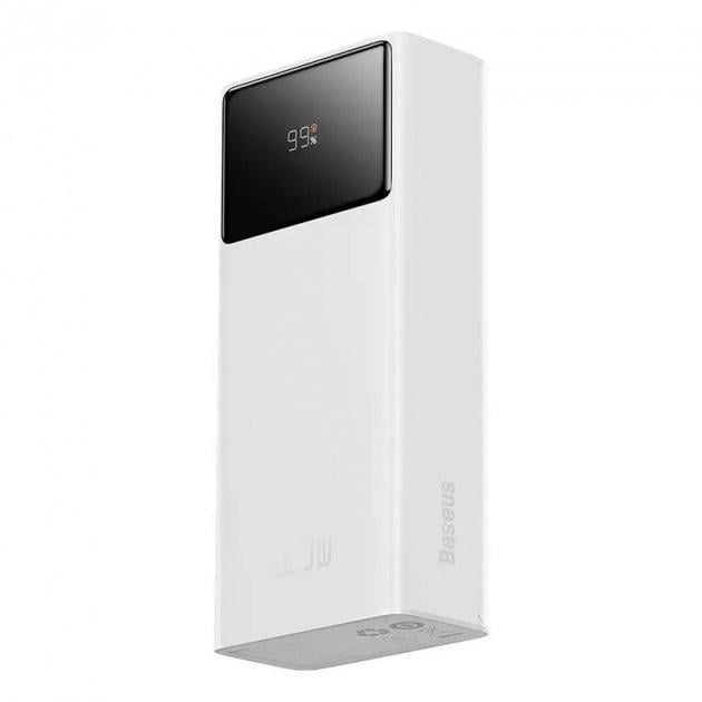 Повербанк Baseus Star Lord Display 30000 mAh 22,5 W White (11234) - фото 1