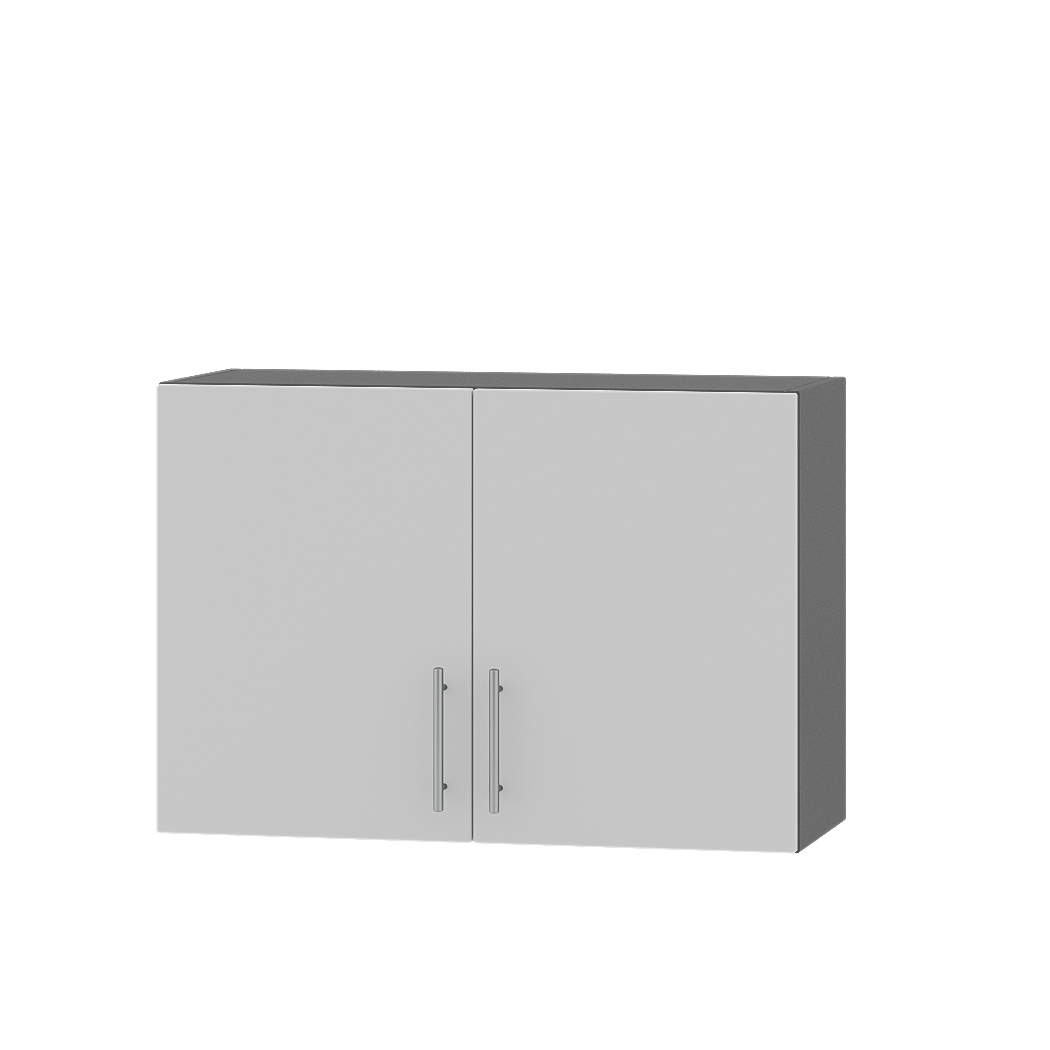 Шафа верхня Еверест Оптіма модуль Верх В20-800 80х30х56 см Німфея Альба/Антрацит (08212)