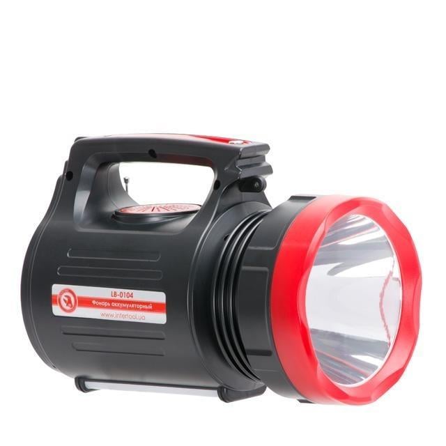 Ліхтар акумуляторний Intertool1 LED 5 W + 22 SMD (LB-0104) - фото 6 Ліхтар акумуляторний Intertool1 LED 5 W + 22 SMD (LB-0104) - фото 6