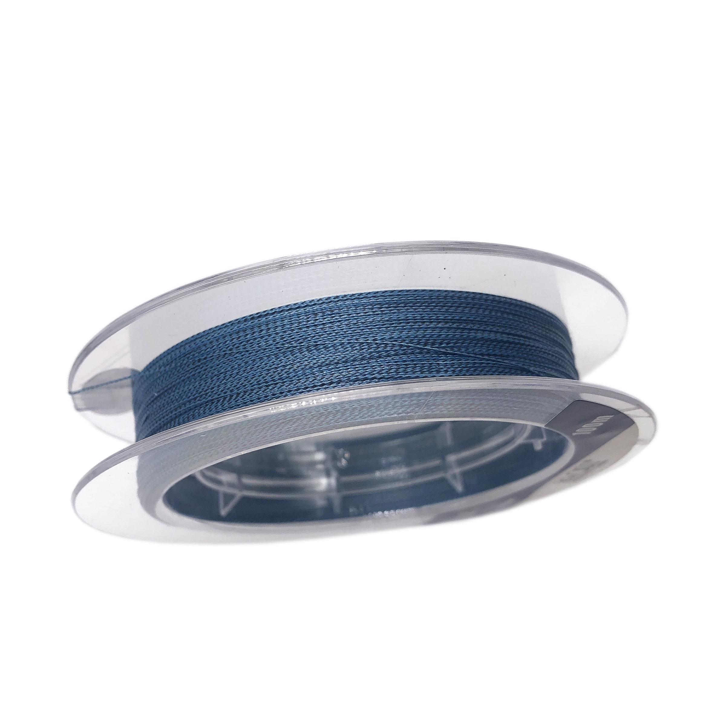 Шнур Kwdiss PEx8 1.0 100 м 0,165 мм 12.5 кг Синий (7980) - фото 2