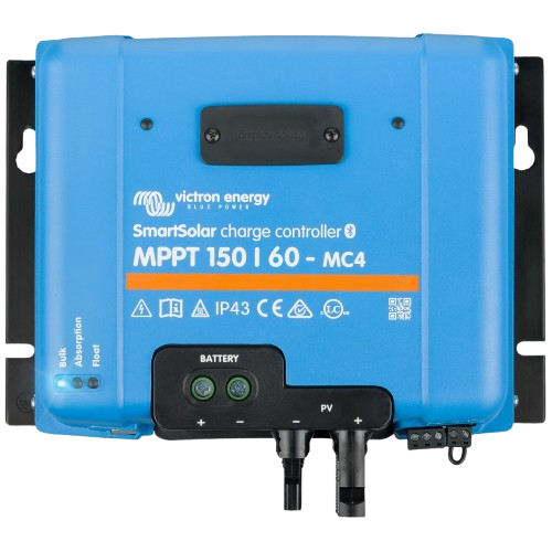 Контроллер заряда солнечной батареи Victron Energy SmartSolar MPPT 150/60 MC4 Bluetooth 12 24 48 В 60 А Blue