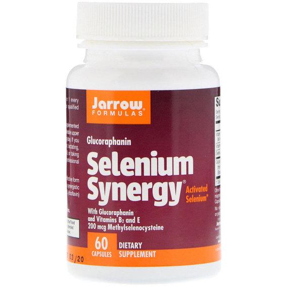 Комплекс Селен та Молібден Jarrow Formulas Selenium Synergy 60 Caps (JRW13006)