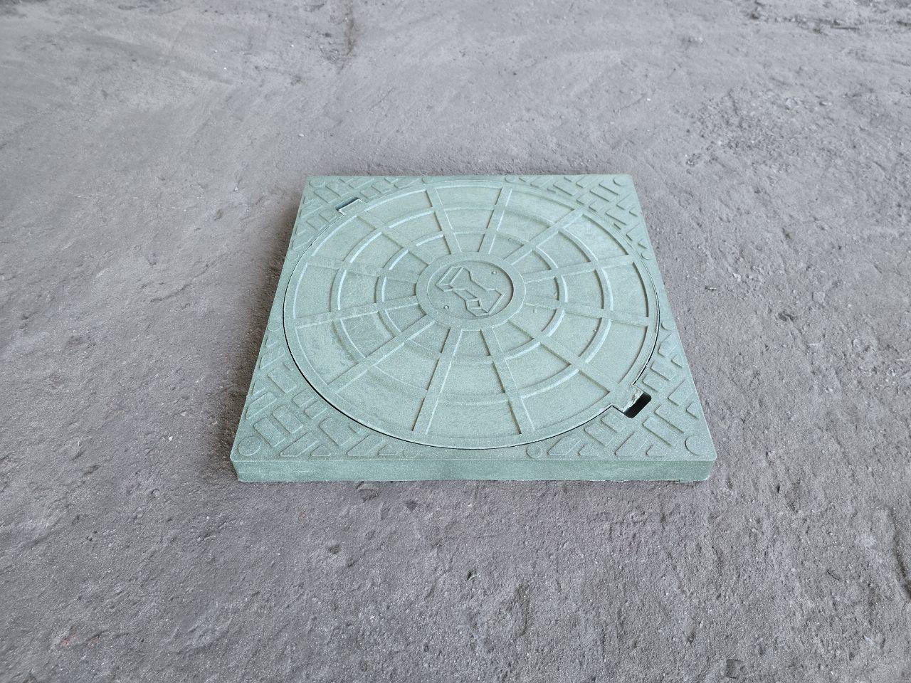 ᐉ Люк садовый квадратный ВОЮС Мечта Брусчатщика с круглой крышкой ...