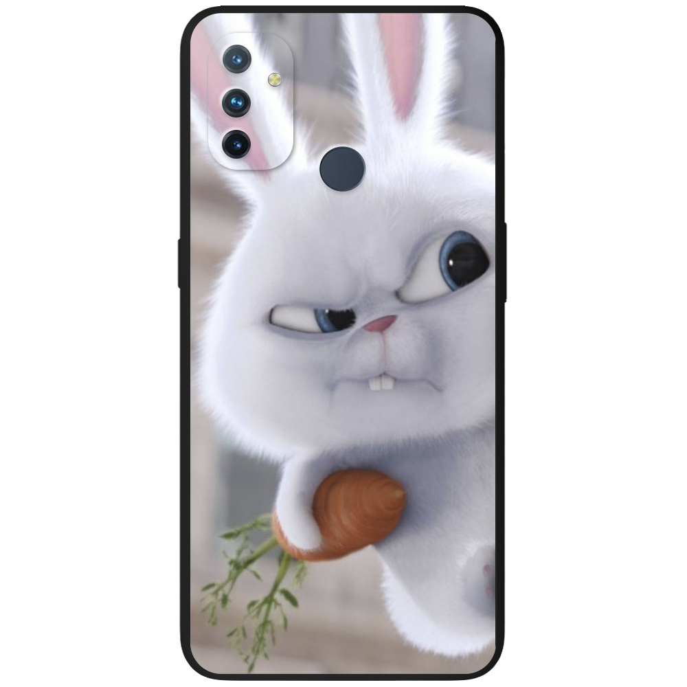 Чехол Boxface OnePlus Nord N100 Rabbit Snowball Черный силикон (42753-up1116-44165) Чехол Boxface OnePlus Nord N100 Rabbit Snowball Черный силикон (42753-up1116-44165)