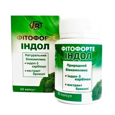 Капсулы Грин Виза Фитофорте Индол-3-карбинол 60 шт.