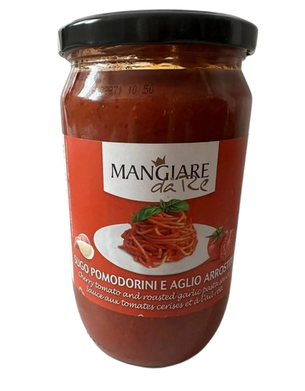Соус Mangiare Sugo Pomodororine e aglio arrostito 680 г