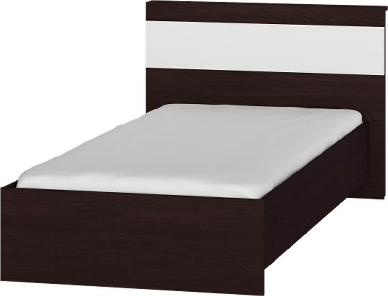 Кровать Эверест Соната 90х200 см Венге с белой (psg_UK-6415014)