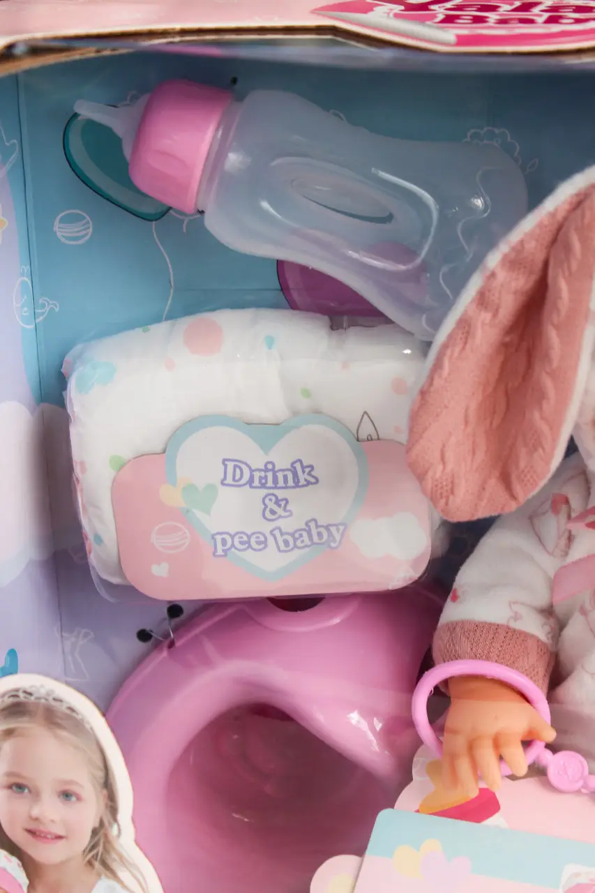 Пупс в комбинезоне с аксессуарам 30 см (2701864499) - фото 5 Пупс в комбинезоне с аксессуарам 30 см (2701864499) - фото 5