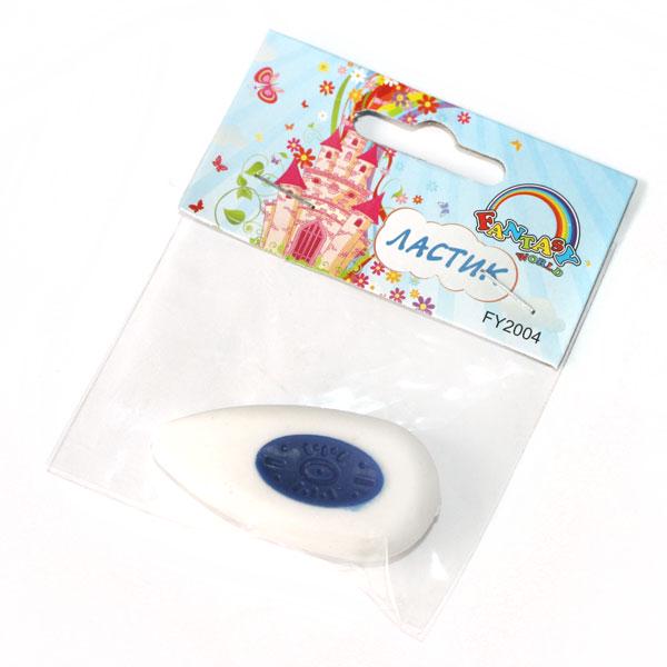 Ластик FANTASY форма краплі Біло-синій (FY2004)