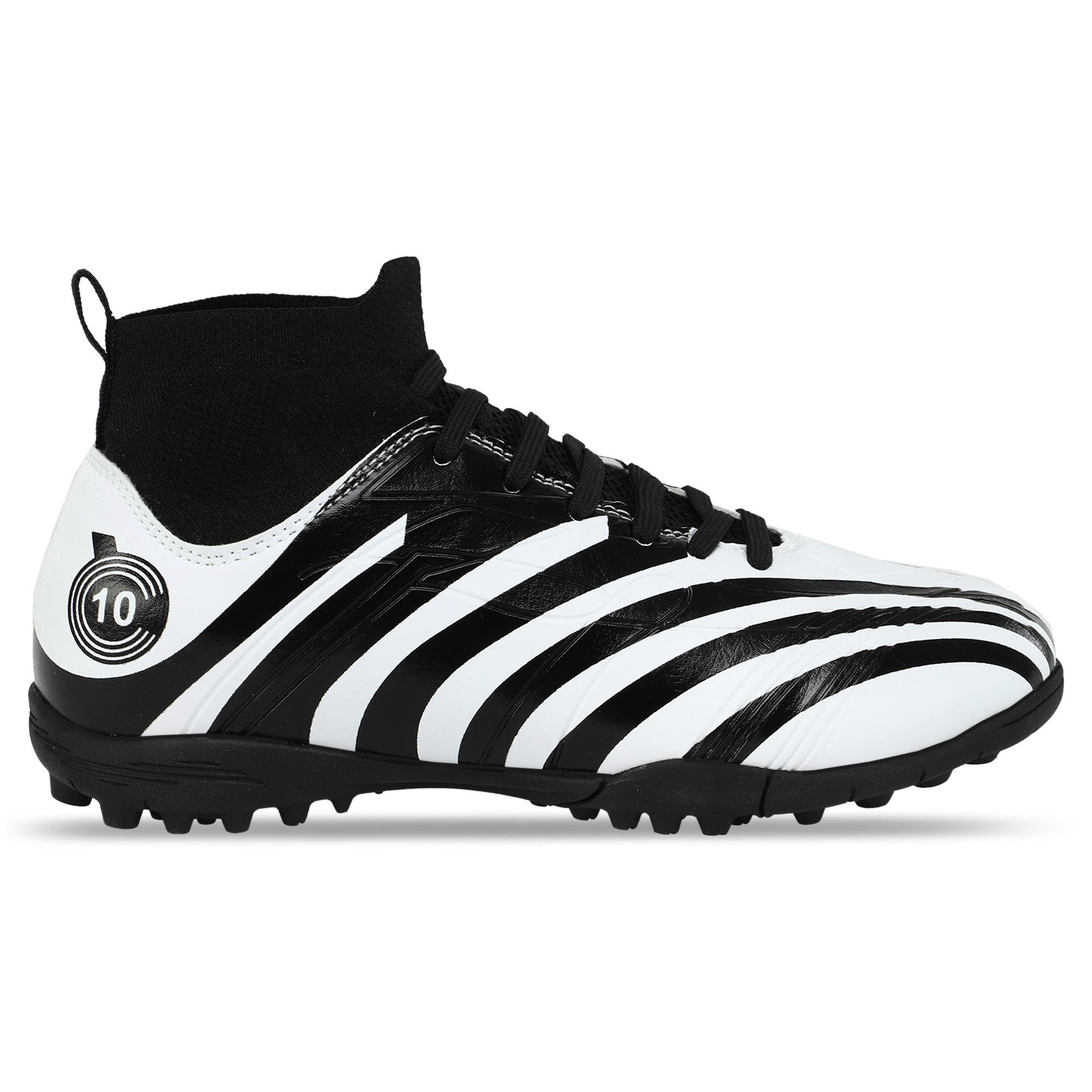 Сороконіжки футбольні LiJIN 8012-1-35-39-3 р. 38 Чорний/Білий