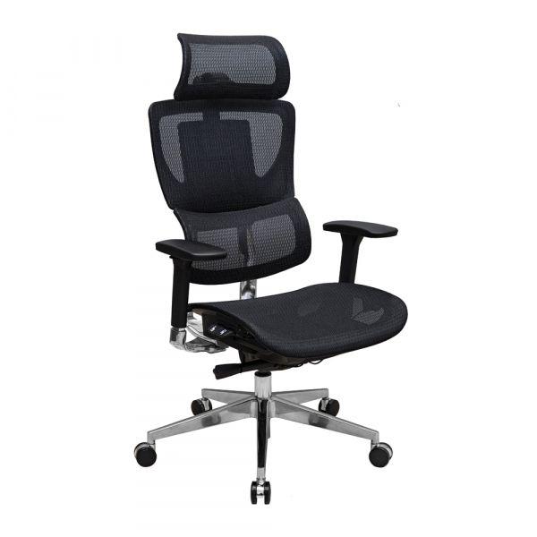 Кресло офисное Эрготекс Synchro Черный (1659050)