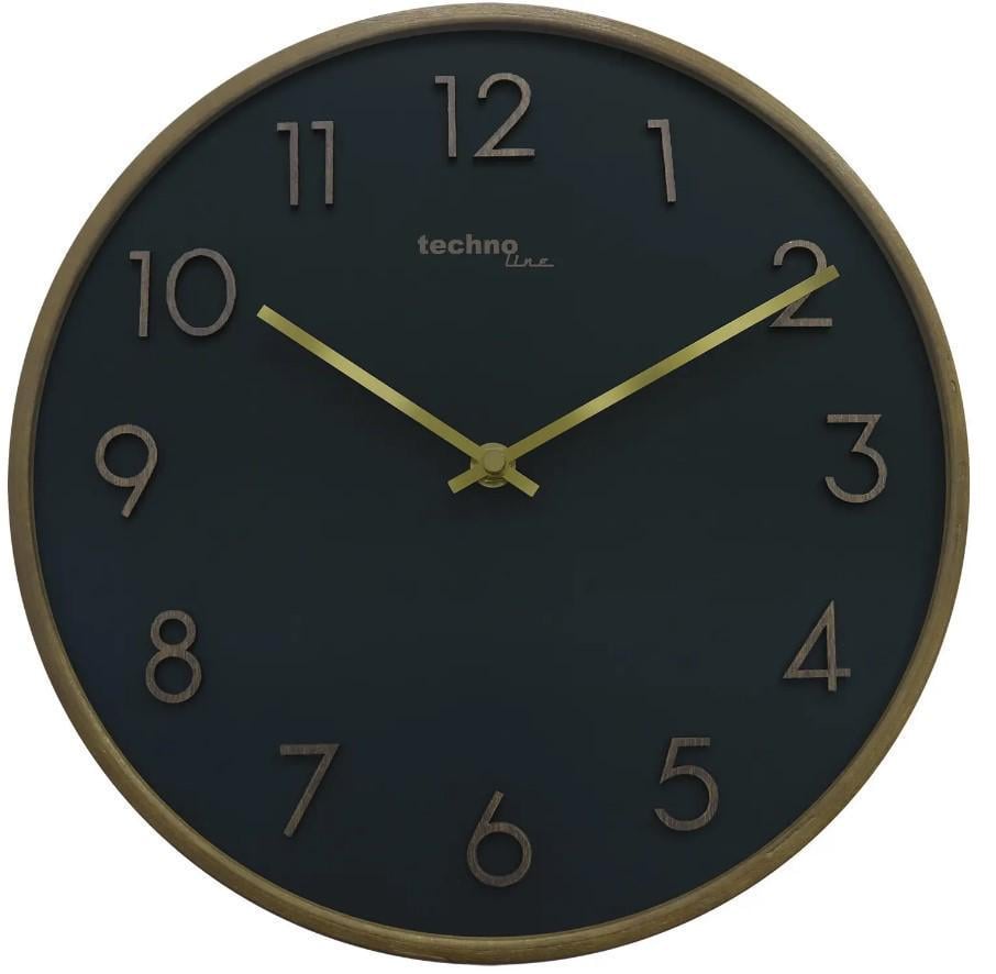 Часы настенные Technoline WT2430 Black (DAS302462)