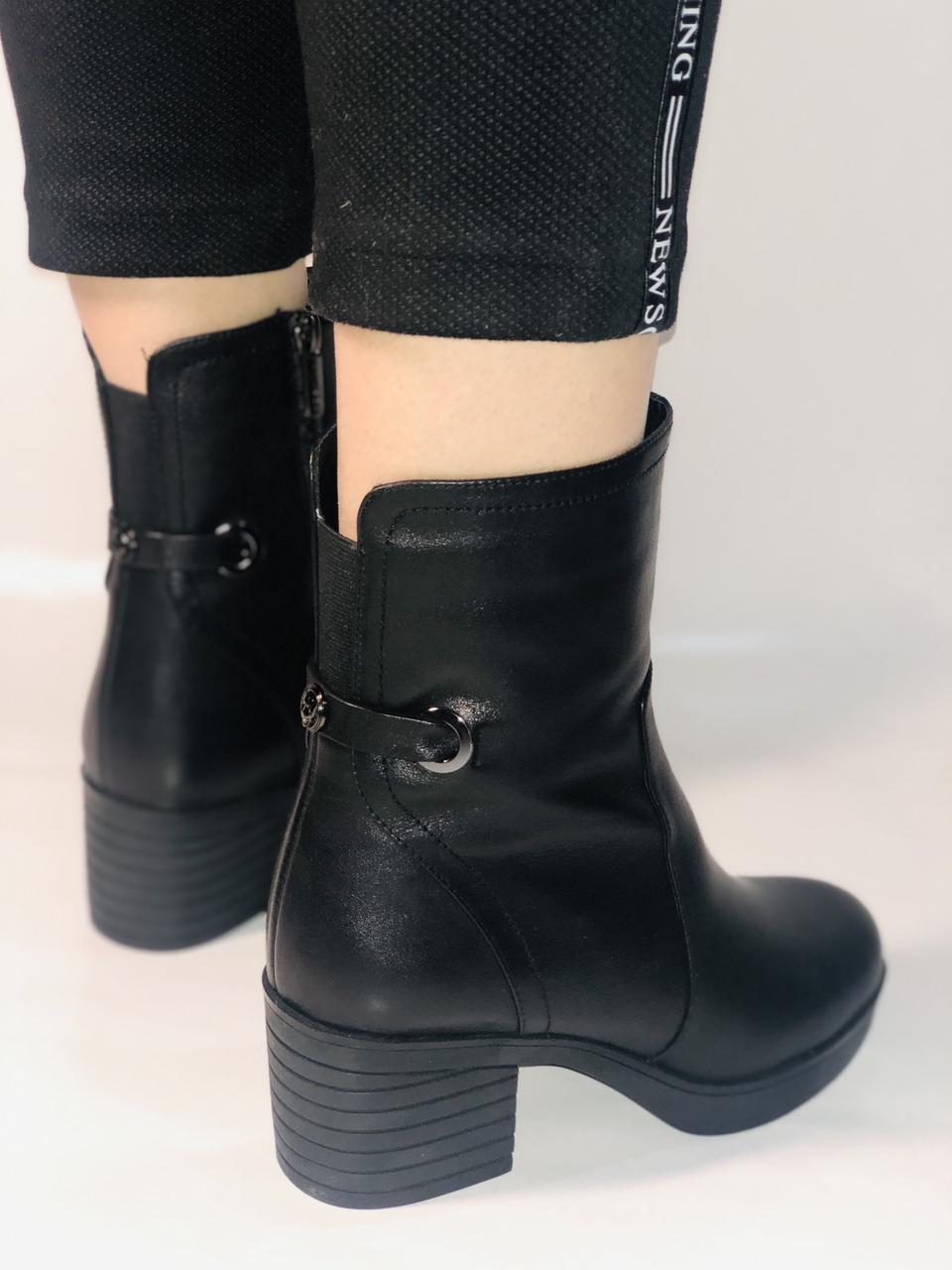 Ботинки женские зимние Erisses р. 40 25,5 см Черный (2440) - фото 4 Ботинки женские зимние Erisses р. 40 25,5 см Черный (2440) - фото 4