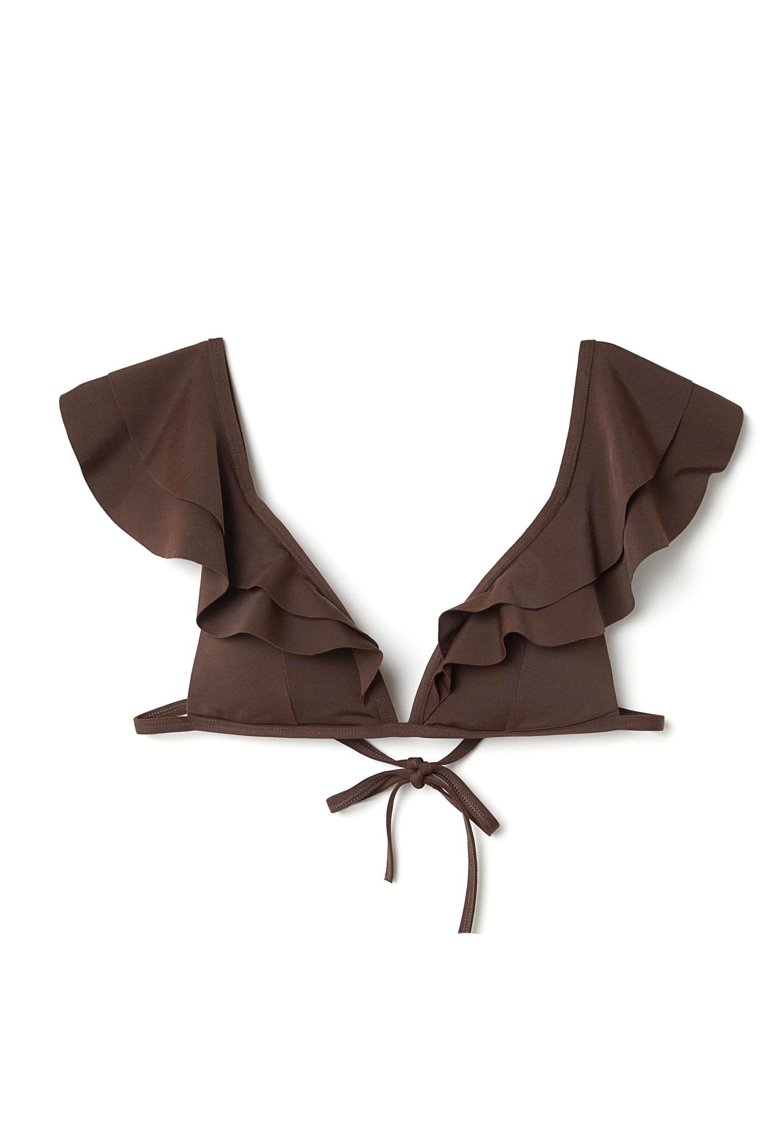 Ліф купальний H&M р.32 Темно-коричневий (1311673475) Ліф купальний H&M р.32 Темно-коричневий (1311673475)