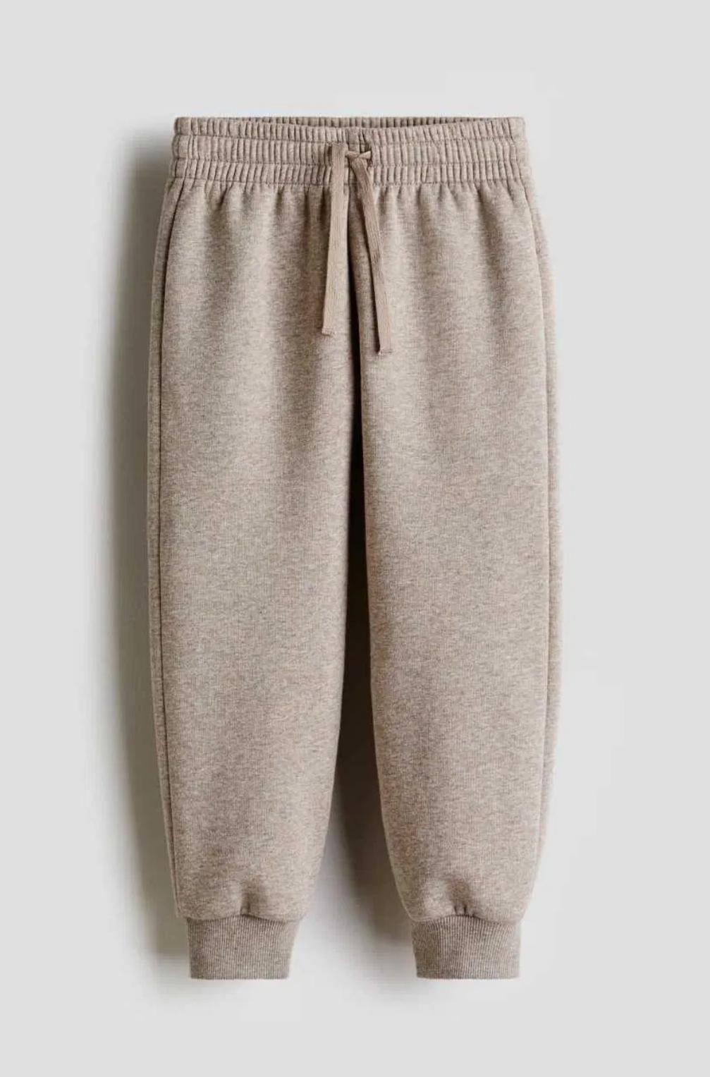 Штани спортивні дитячі H&M утеплені 122 cм Коричневий (392262)