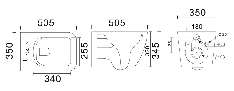 Унитаз подвесной MIXXUS Premium Quadro-0305-R безобедочный 510x350 мм Графит (OL-MP6656) - фото 11 Унитаз подвесной MIXXUS Premium Quadro-0305-R безобедочный 510x350 мм Графит (OL-MP6656) - фото 11