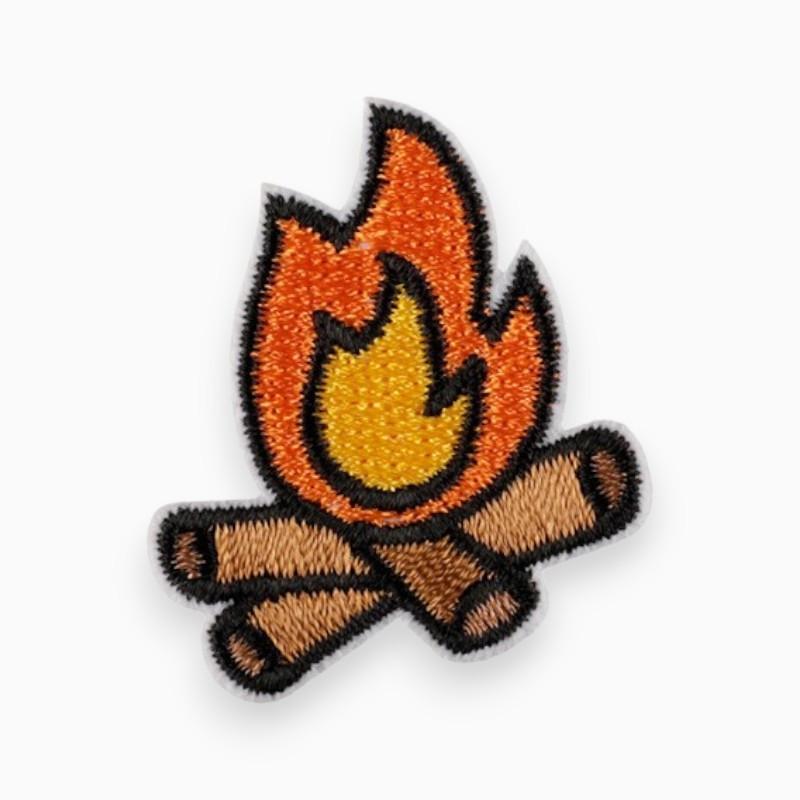 Термоаппликация Fire вышитая 3,8х3,1 см 1 шт. Разноцветный (АК3831п58)