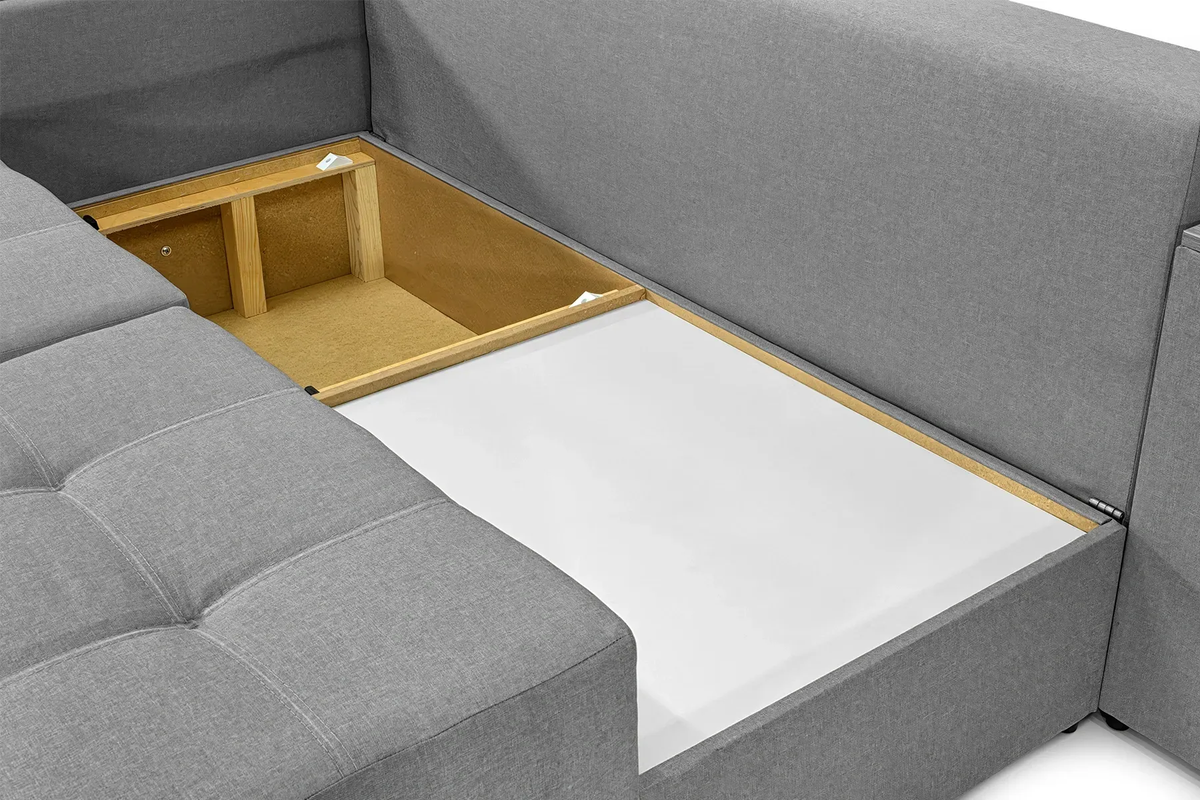 Диван кутовий Доміно 245х160 см Світло-сірий (29557835) - фото 7 Диван кутовий Доміно 245х160 см Світло-сірий (29557835) - фото 7